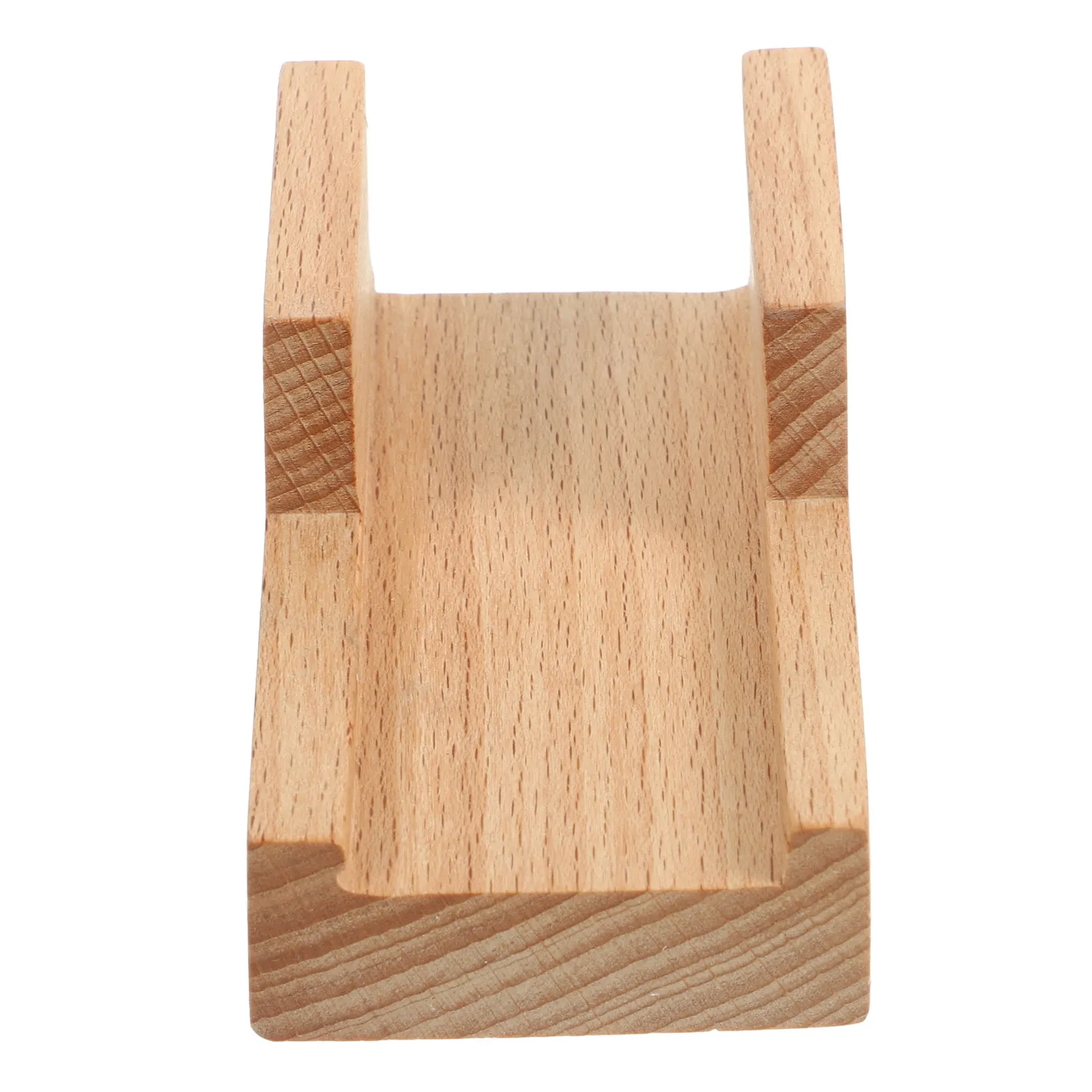 Japanese Style Wooden Sushi Roll Holder Flat Slot Taco Stand Sashimi Plate Sushi Serving Tray for Restaurant Home
