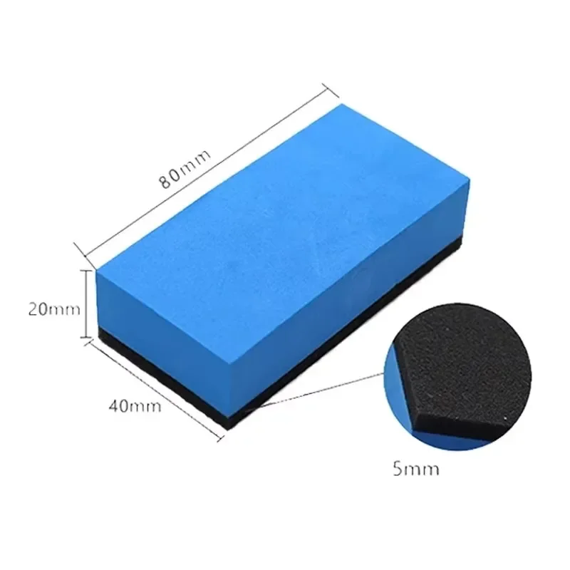 30PCS Car Beauty Waxing Sponge Car Polishing Coating Sponge Brush Glass Nano Applicator Pad Paint Polish Waxing Car Accessories