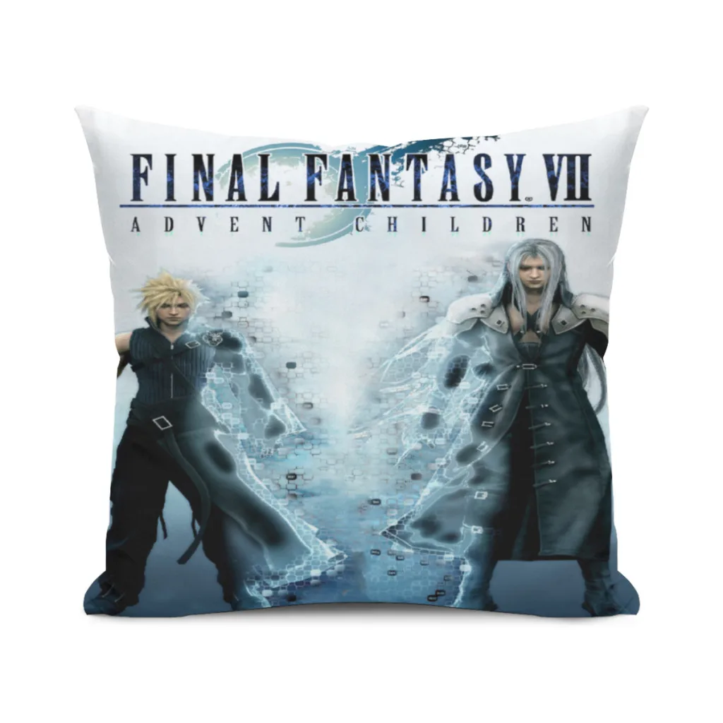 F-Final-Fantasy-VII Pillowcase Cushions Cover Cushions Home Decoration Pillows For Sofa