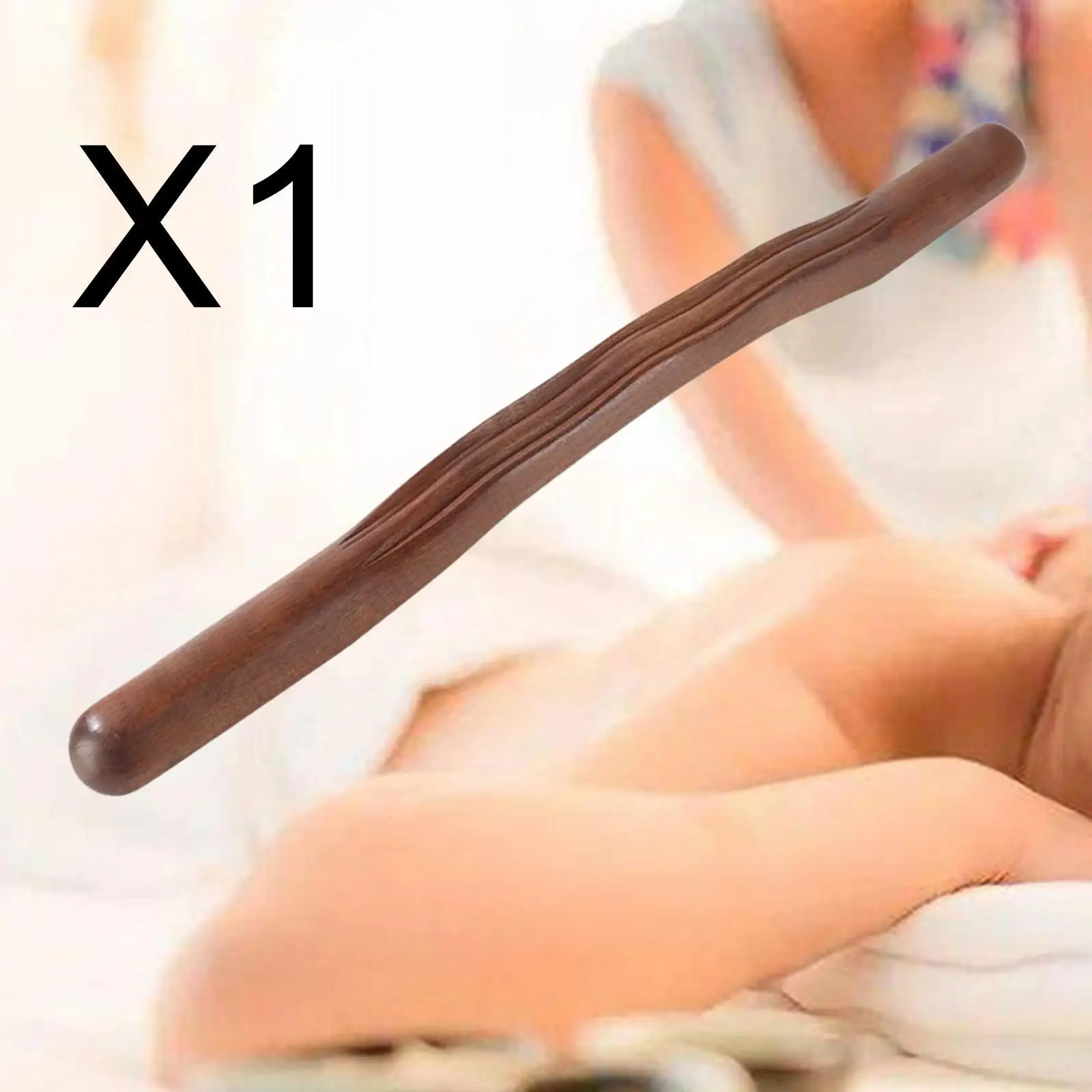 Wooden Massagers Rod Wood Guasha Scraping Sticks Easy to Use Scraping