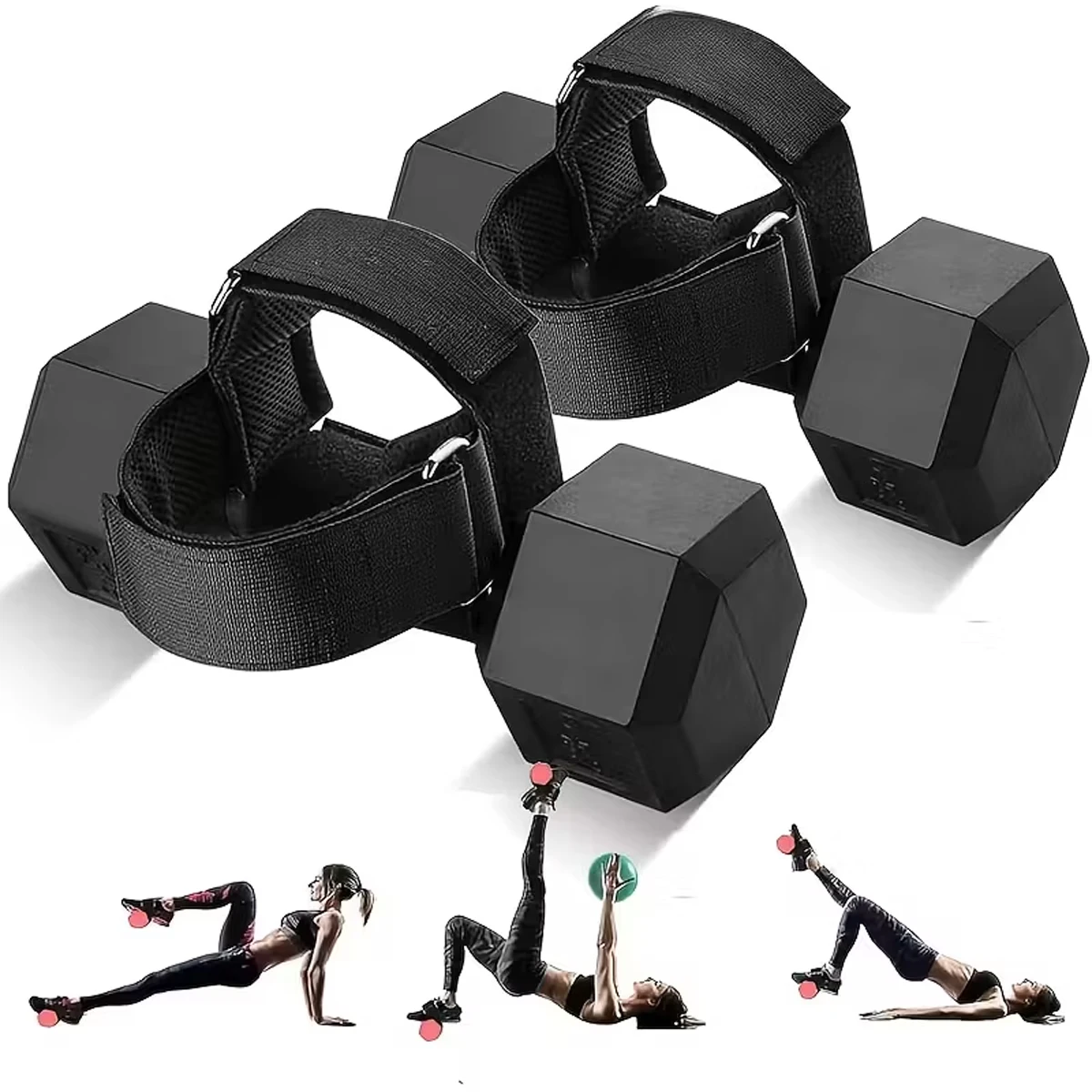 1/2 Stück Tibialis-Trainer Hantel-Fußgurt Verstellbare Knöchelgewichte Beinmuskel-Krafttraining Workout
