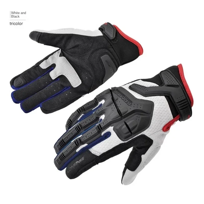 KOMINE GK-247 Motorcycle Gloves for Men and Women Rider Equipment Summer Mechanical Wind Lightweight Mesh Gloves