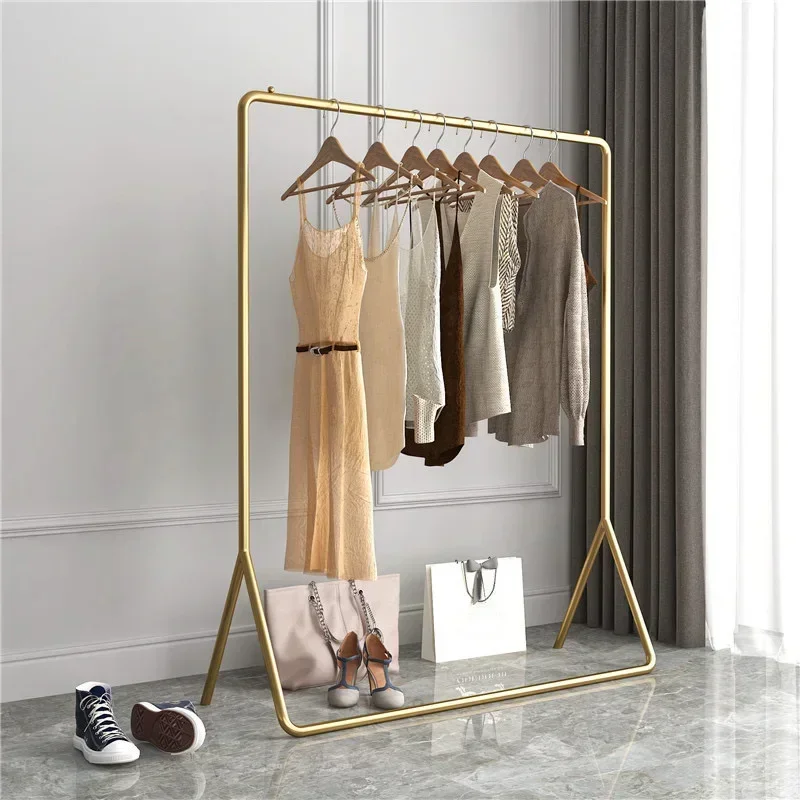 Night Galan Bedroom Coat Rack Clothes Racks Rhinestones Chair Shoerack Movable Shelf Furniture for the Living Room Hanger Stand