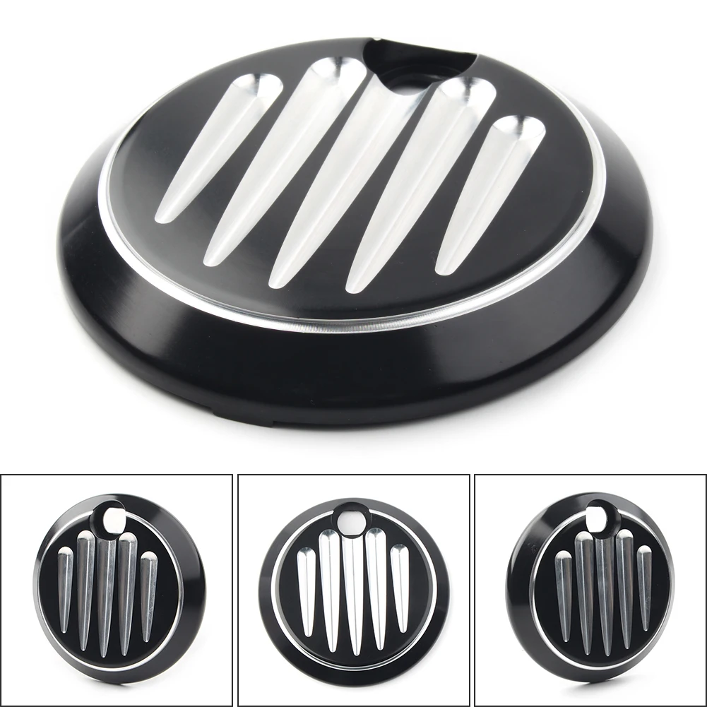 

Shallow Cut Fuel Tank Console Door Cover Cap For Harley Touring 1992-2007 CNC Aluminum Motorcycle Accessories Black