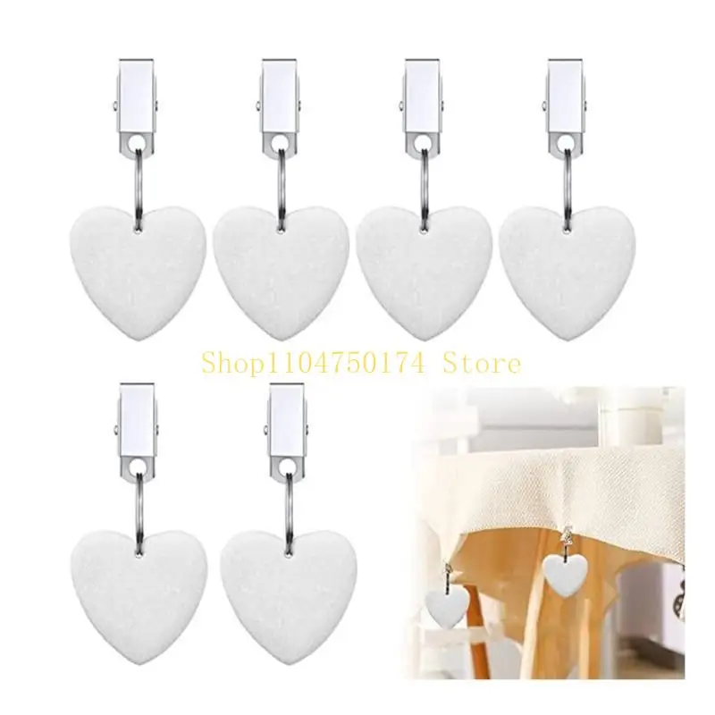 4 teile/satz Tischdecke Gewichte Marmor Stein Tisch Tuch Befestigung Clip Halter für Familie Party Camping Garten Picknick Top – Detail 7
