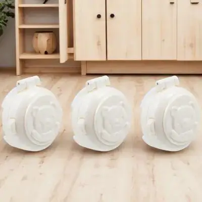 

3 шт., чехлы на кнопки безопасности для детей, защита от детей, автомобильная стиральная машина, клейкий дизайн, подарочная крышка кнопки