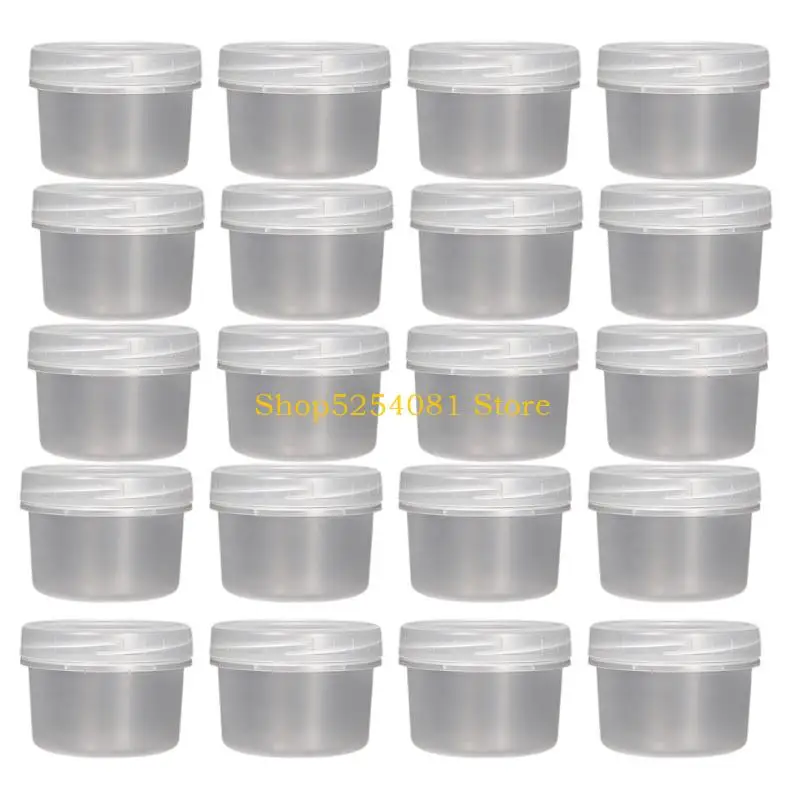 

AXYC Plastic Dessert Cups Heat Resistant For Microwave Freezer Meal Preparation