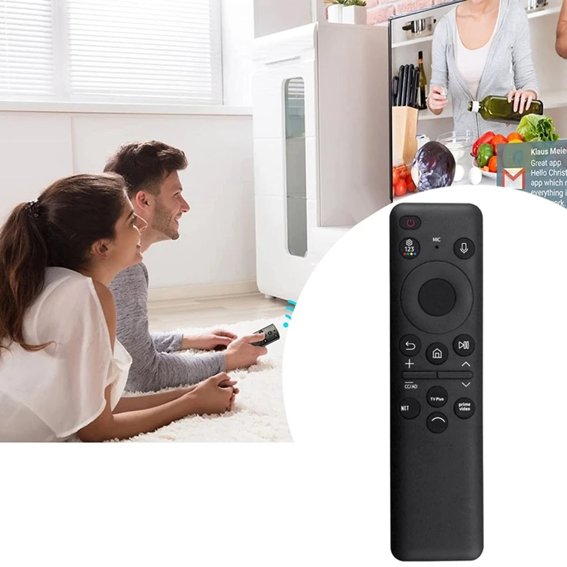 Replace For Samsung BN59-01432A Smart TV Voice Remote Control Solar Charging Remote For Samsung Neo QLED 8K 4K TV Series