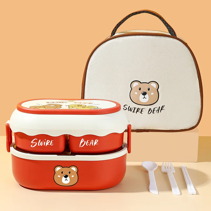 Japanese Lunch Box Can Be Heated In The Microwave Fat Reducing Lunch Box Light Food Bento Split Lunch Box Food Storage Container