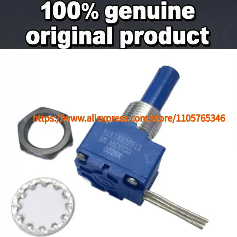 1pcs 100% Original BOURNS 91R1AR22B13 Tao Alloy Potentiometer 5K Conductive Plastic Long Lifespan 91R1A-R22-B13