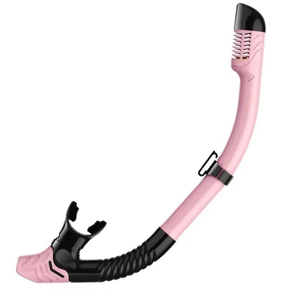 

Силиконовая трубка для дайвинга с полностью сухим клапаном, подводное снаряжение, легкое дыхание, быстросъемный зажим, трубка для плавания и тренировок