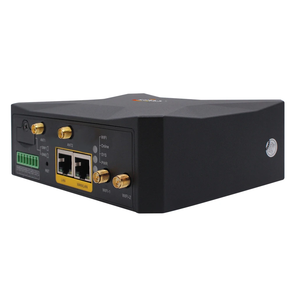 ZXY Yifan NR120-R الصناعية 5G RedCap IoT راوتر ثنائي الشريحة فشل مودم 300Mbps GRE/IPSEC WEP التشفير VPN جدار الحماية X35 رقاقة #4