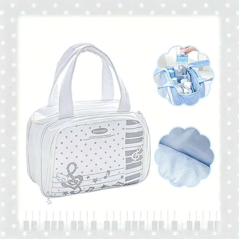 Bunte, multifunktionale Make-up-Tasche mit großem Fassungsvermögen, mehrere Fächer zur Aufbewahrung, Sommer, neue süße, niedliche Damen-Umhängetasche – Detail 13