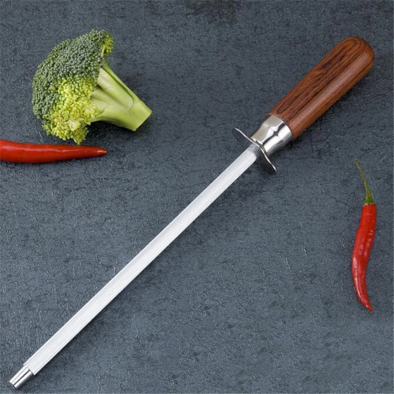 Professional Knife Sharpening Stick Rod Diamond Sharpening Stick Honing Steel For Kitchen Knife Household Stainless Steel Knives