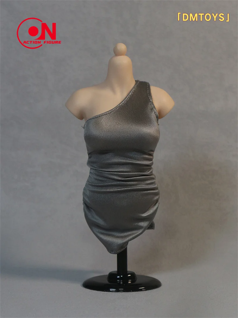 Dmtoys df077 escala 1/6 ombro único cintura saia apertada roupas modelo caber 12 "feminino soldado figura de ação corpo bonecas