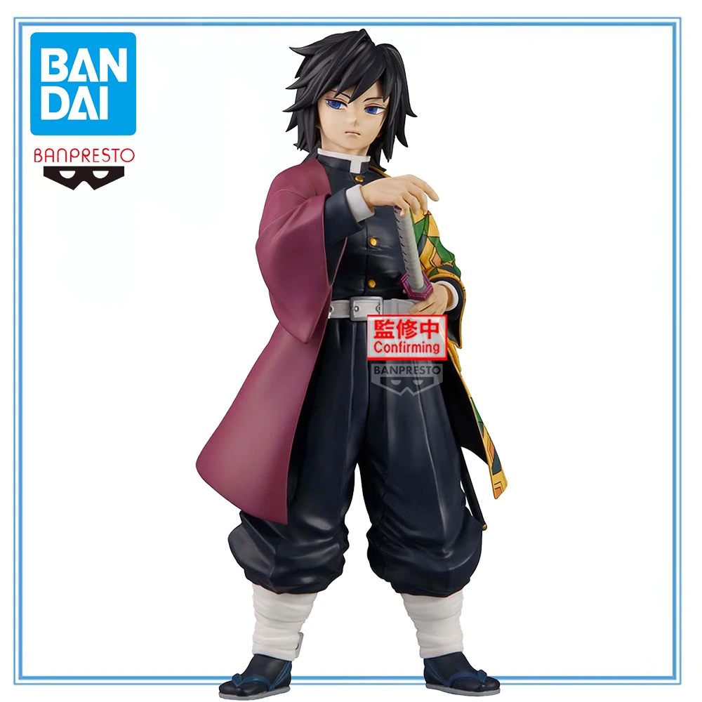 

100% Original Bandai Spirits BANPRESTO Grandista Kimetsu No Yaiba Tomioka Giyuu Model Toys Anime Figure Collection Series