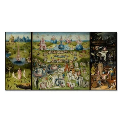 The Garden Of Earthly Delights Hieronymus Bosch Art Print Poster for Wall Abstract Canvas Painting Decorative Pictures Bedroom