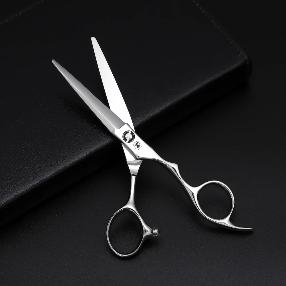 ACOS VG10 Steel Professional Barber Hair Scissors 5 5.5 6 Inch Straight blade small size scissors Salon and home haircutting