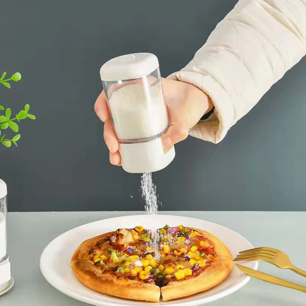 Bottiglia di condimento quantitativo Agitatore di sale dosatore a prova di umidità Sigillatura Agitatore di condimento controllato da sale Strumento di cottura domestico