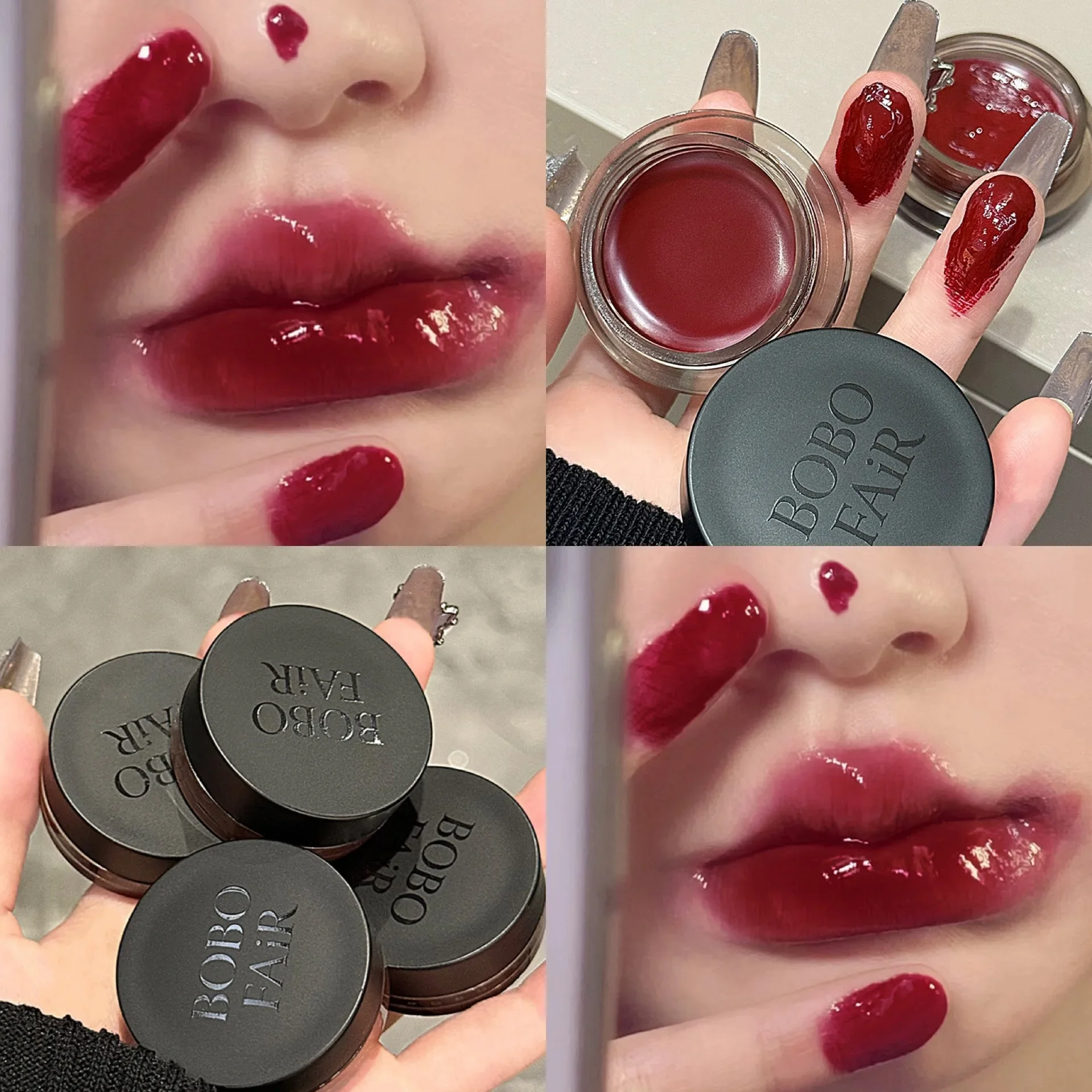 Water Gloss Lip Gloss Waterproof Lasting Moisturizing Mirror Glass Gloss Lip Tint Lips Plumping Lipgloss Korean Makeup Cosmetics