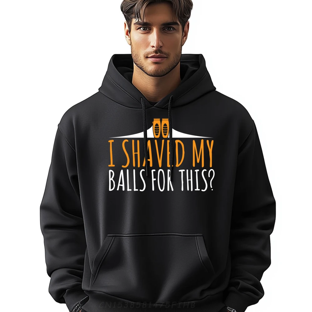 

Sarcastic Statement Design Shaved My Sweatshrt Long Sleeve Family Funny Mens Labor Day Hoodies Family Coat Crewneck