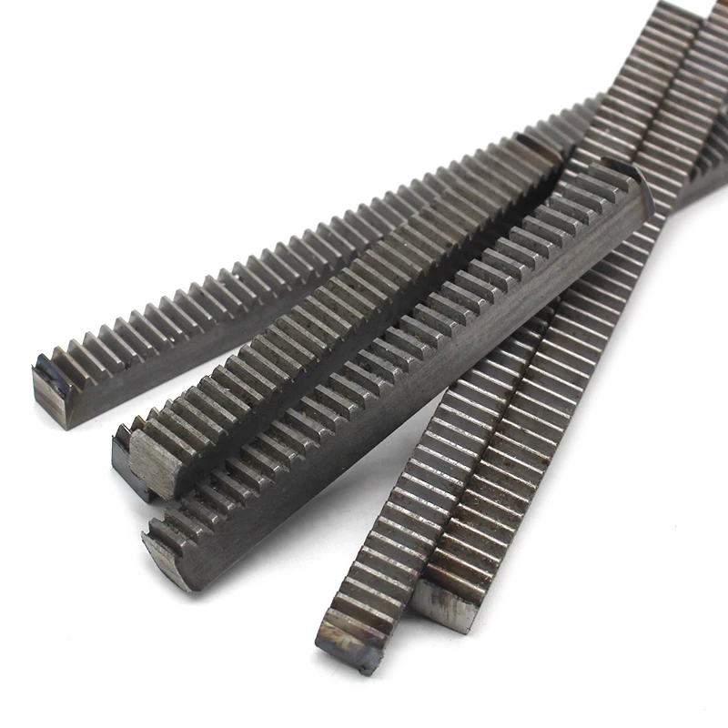 

Steel rack M1 modulus gear mechanical transmission rail track straight rack accessories length 10/16/30 cm