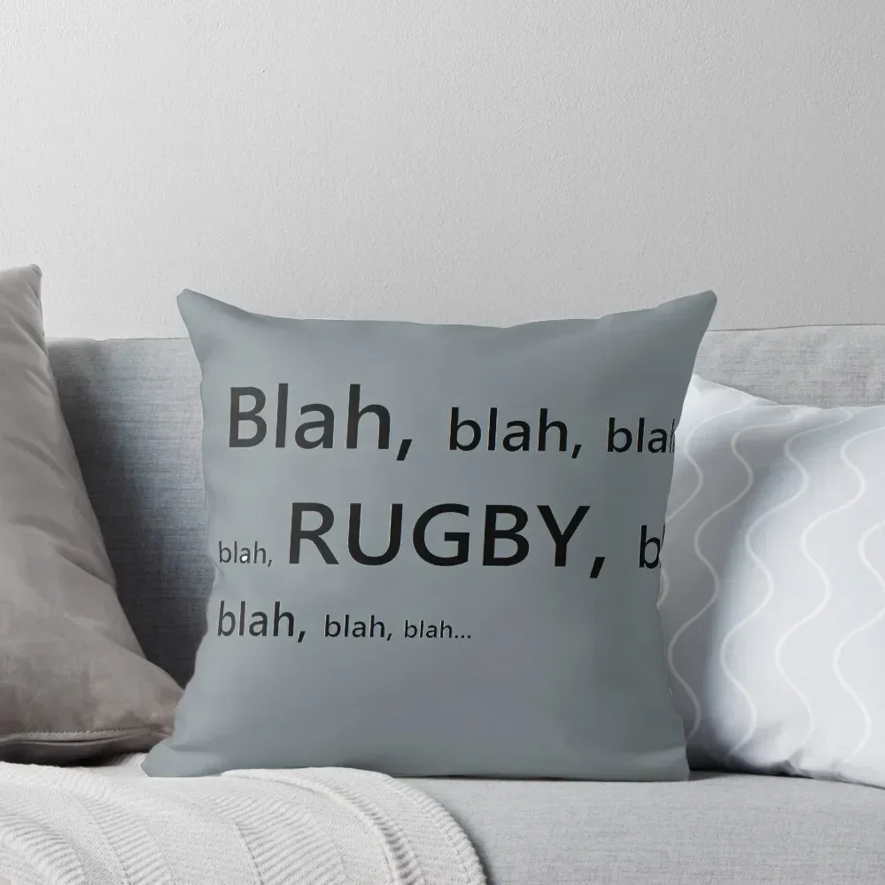 Rugby! Throw Pillow Couch Pillows autumn decoration pillow