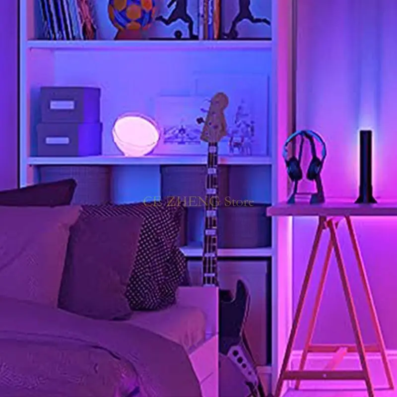 

E56B USB LED Strip Light Colorful Voice Control Rhythmic Pickup Decor Lamp