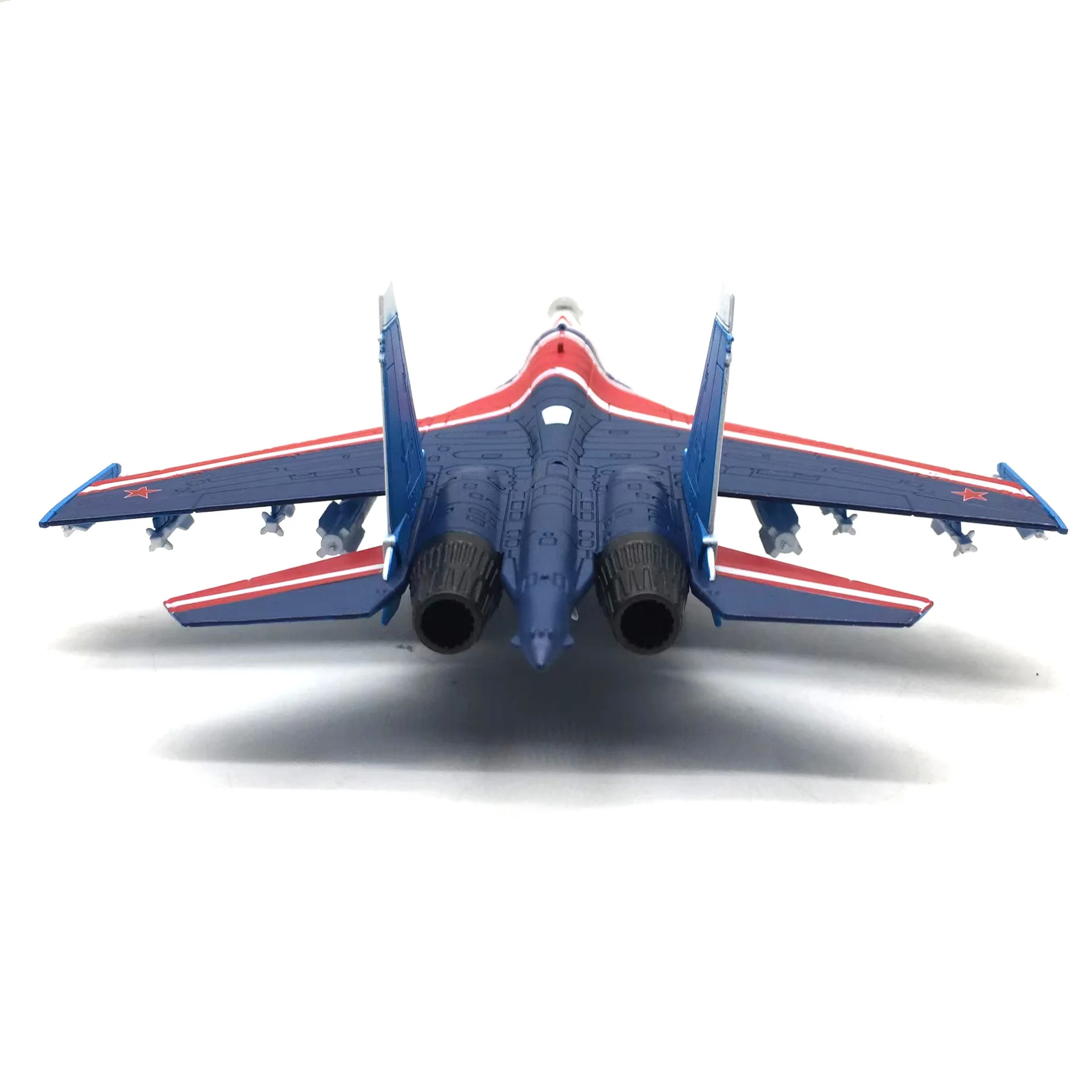 Alloy 1/100 Scale Russian SU-35 Fighter Diecast Metal Airplane Aircraft Replica Model SU-35 Plane Model Toy For Collection