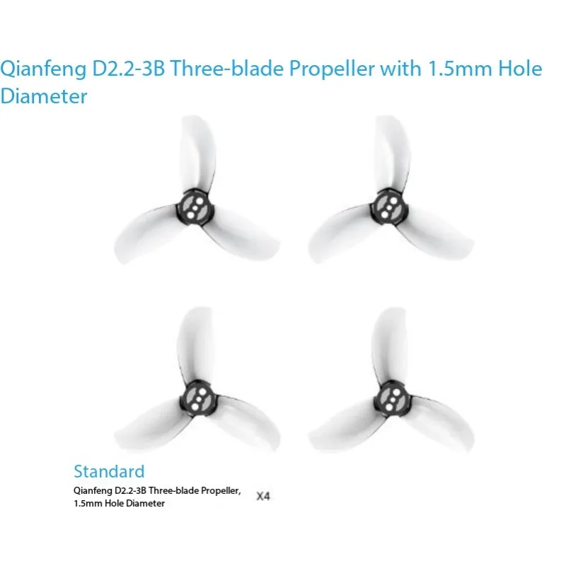 BETAFPV Gemfan D2.2-3B 3-Blade Propeller for Pavo20 Pro II FPV Drone Accessory
