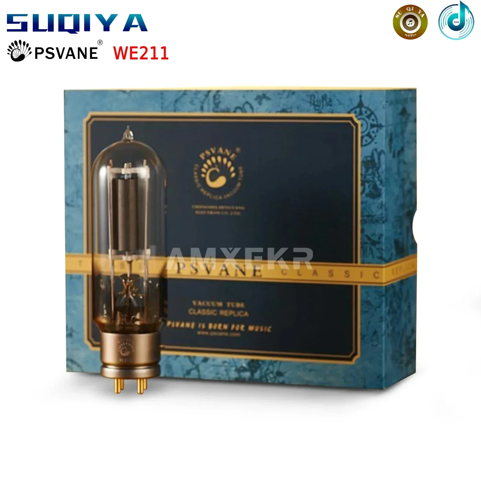 

SUQIYA-PSVANE WE211 211 Vacuum Tube Copy Western Electric WE211 Substitute for Upgraded 211 Series for Amplifier Audio