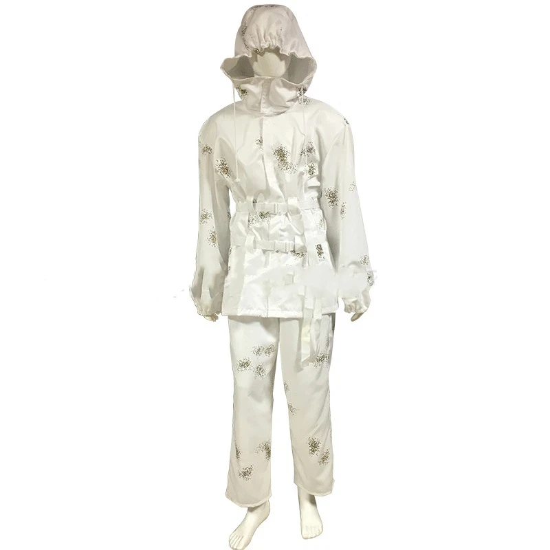 Costume Ghillie numérique de neige, vêtements de Camouflage de survie Cs Jesus, costume Ghillie de poulet de chasse