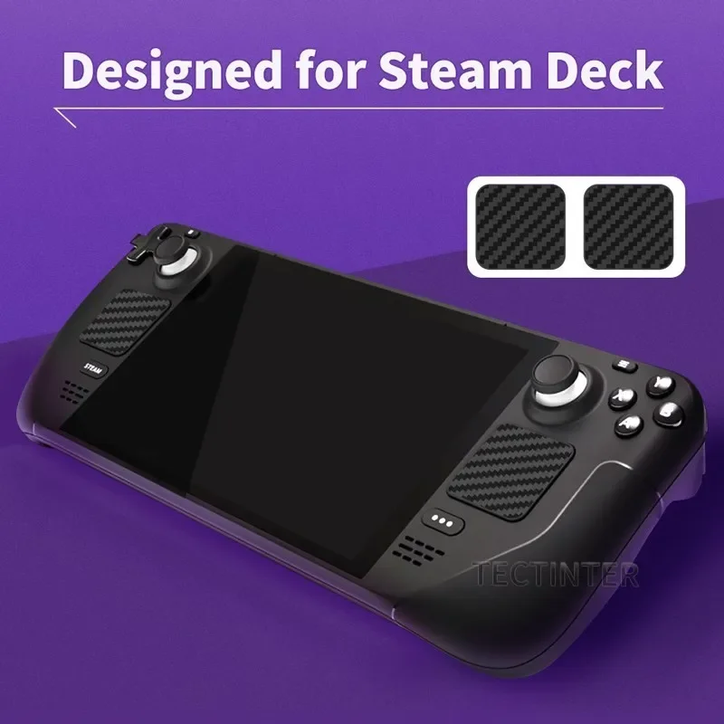 2PCS/Set Touchpad Skin Protective Skin for Steam Deck Dustproof Non-Slip Anti-Scratch Sticker for Steam Deck Accessories