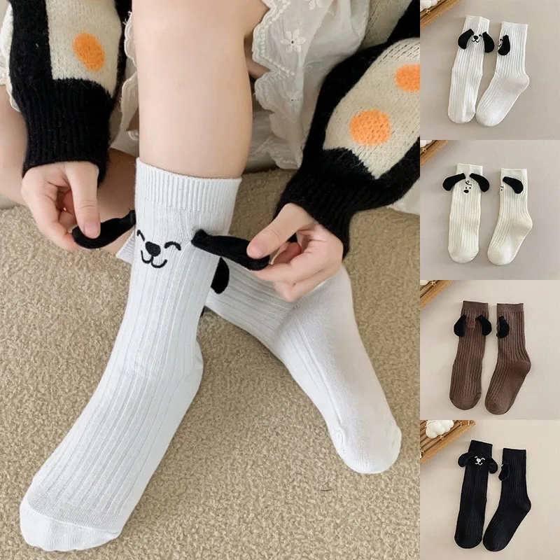 

Простые универсальные модные носки, детские повседневные однотонные носки, теплые утолщенные носки, тонкие универсальные повседневные носки средней длины