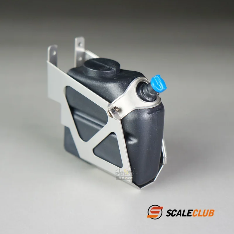 Scaleclub Modello Per Mercedes 1:14 Metallo Aggiornamento Simulazione Urea Serbatoio Per Tamiya Lesu Rc Camion Rimorchio Ribaltabile