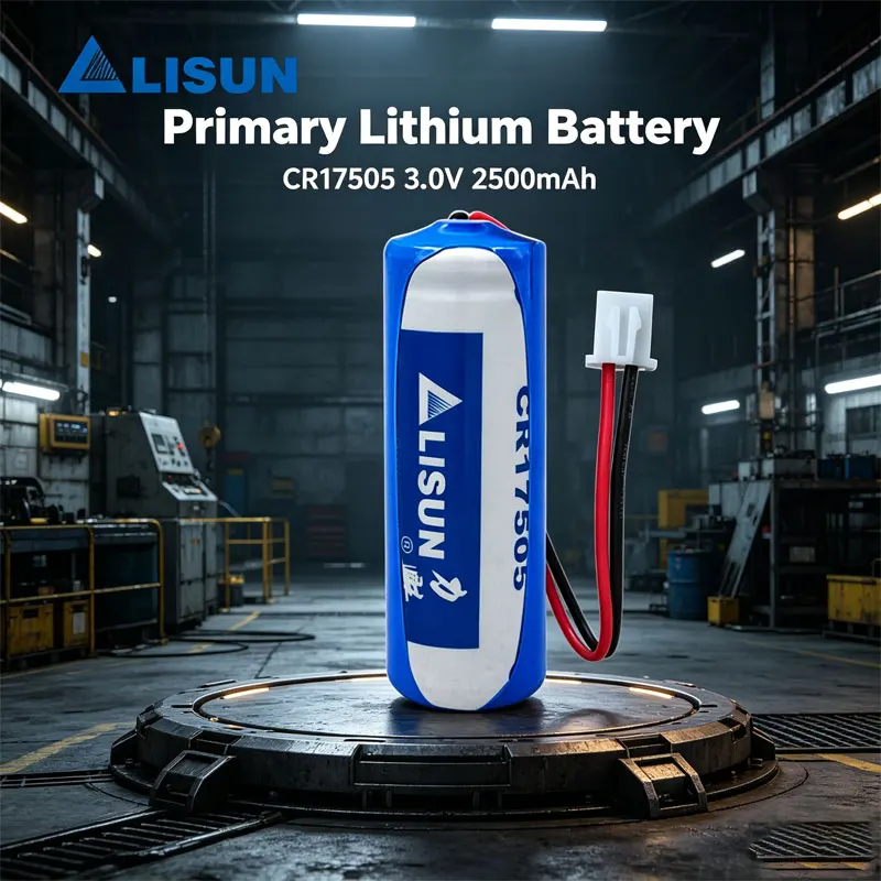 

LISUN CR17505 Lithium ion battery 3V intelligent water meter flow meter smoke detector PLC industrial control servo alarm