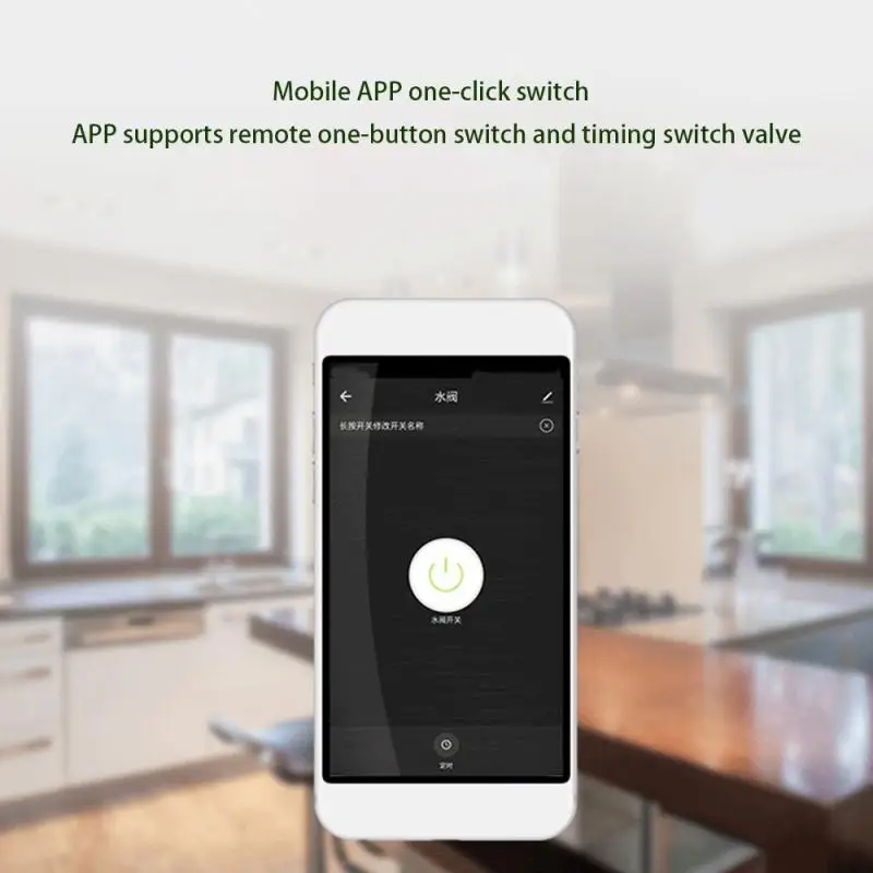 Tuya US Zigbeei Valve Manipulator Water Valve Air Valve Controller، متوافق مع Amazon Alexa وGoogle Home وTmall Genie