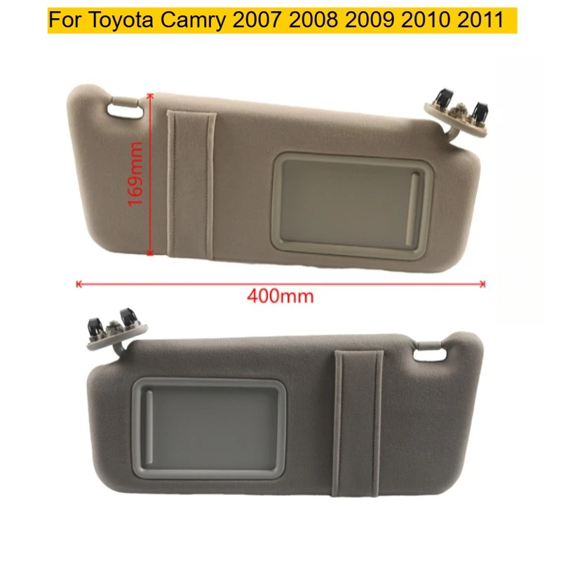 

Для Toyota Camry 2007 2008 2009 2010 2011 солнцезащитный козырек 74320-06780-B0 автомобильный солнцезащитный козырек передний щит солнцезащитный крем 74310-06750-B0