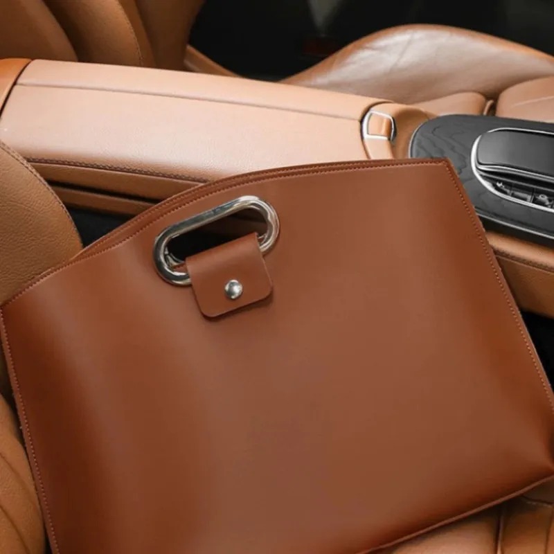 Ins Solid Color Lightweight Laptop Bag Women IPad MacBook Air Pro 14 15 Inch Case Handbag Waterproof Business High End Briefcase