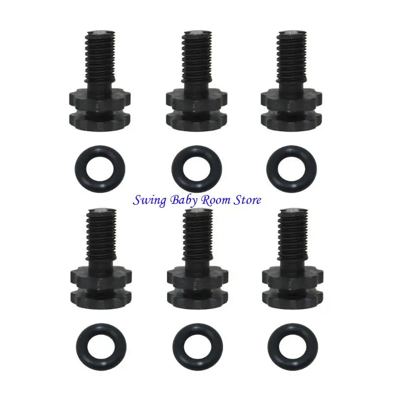 K1AD 3/6PCS ECX1322A направленные вентиляционные клапаны Воздушные клапаны с уплотнительными кольцами для раковины бассейна и