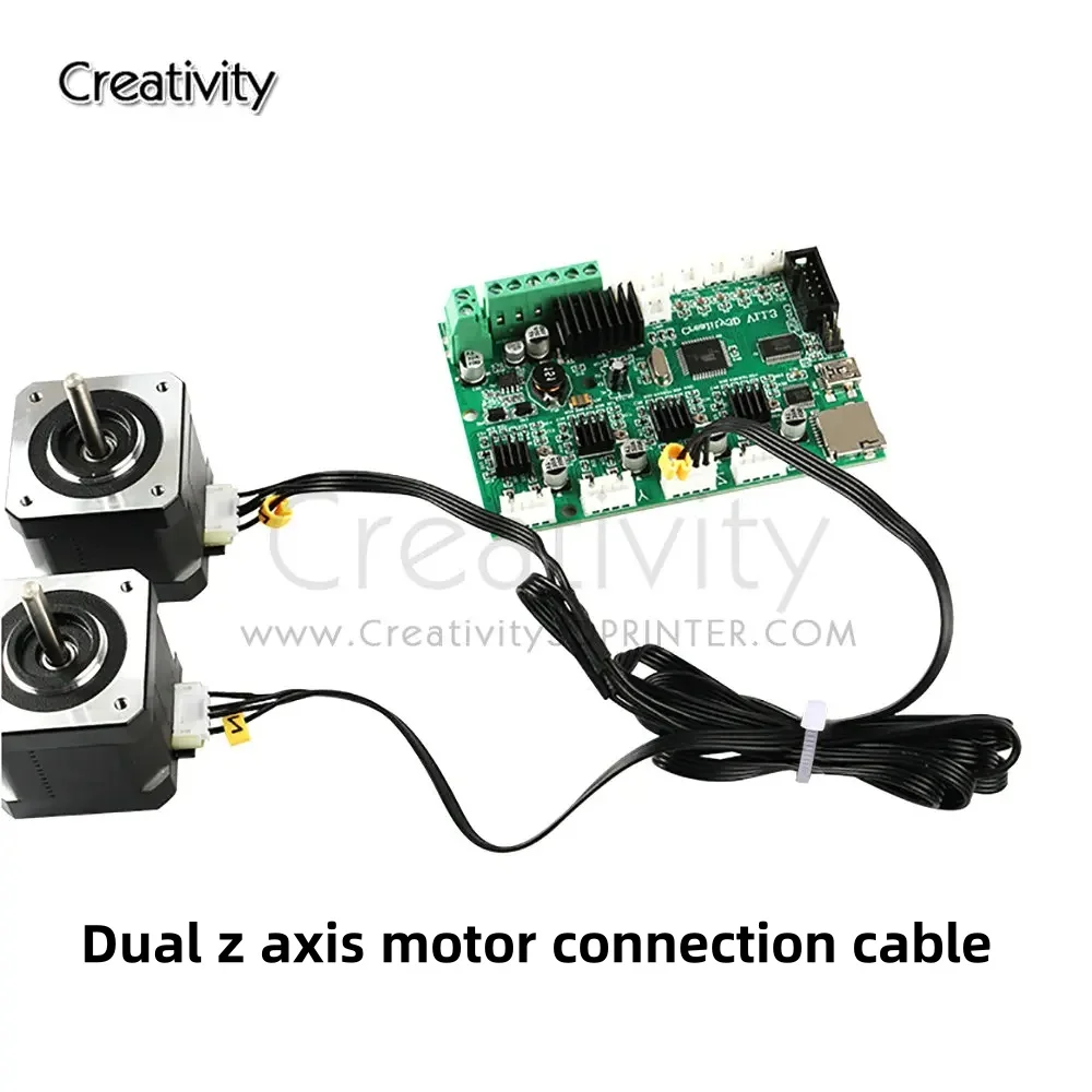 

Creativity Length 1.5m Ender-3 CR10 Dual Z-Axis Stepper Motor Cable Line Wire For CR-10 CR10S/Ender3 3D Printer