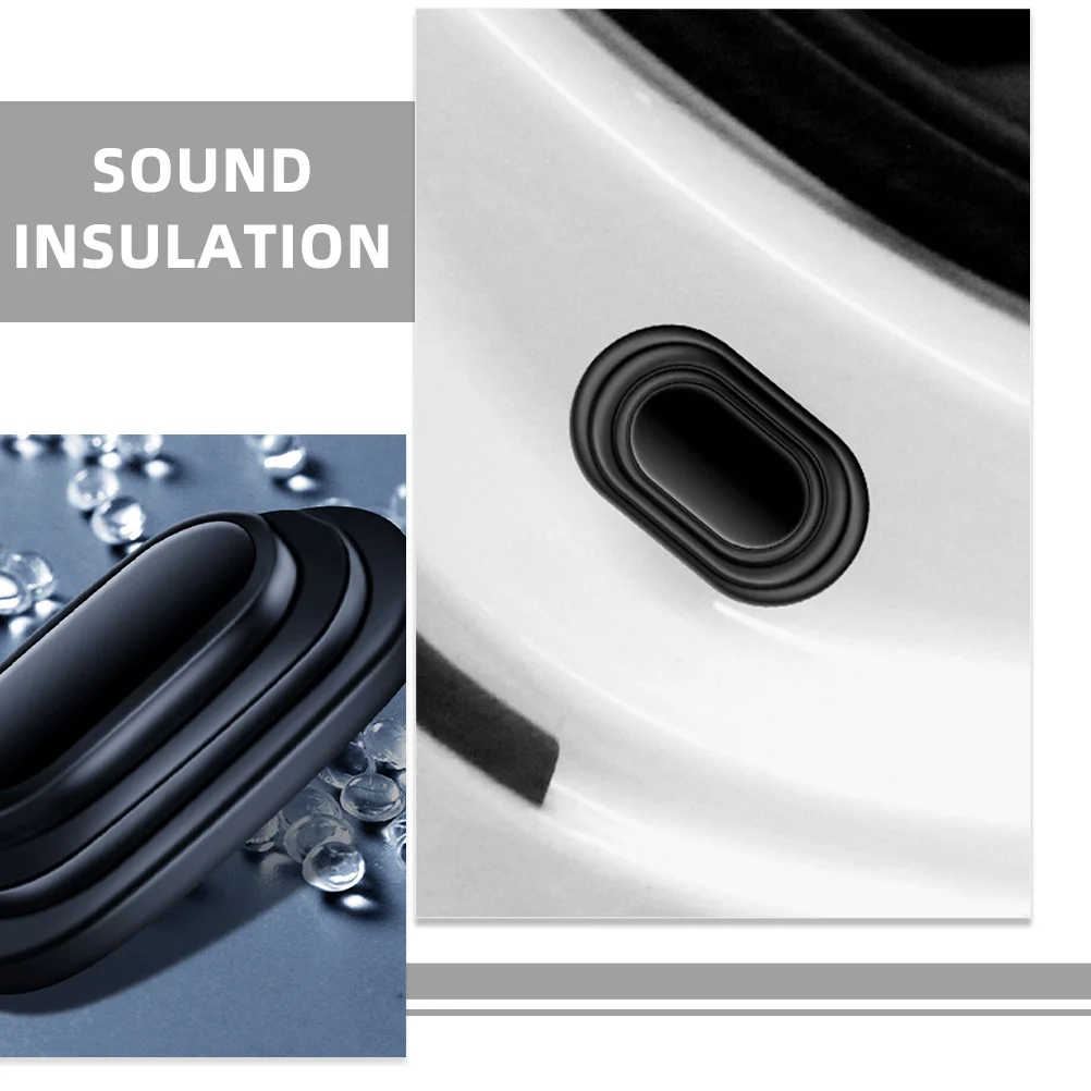 10개입 자동차 도어 충격 흡수 패드 방진 실리콘 보호대 소음 감소 범퍼 가드 자동차 도어 범퍼