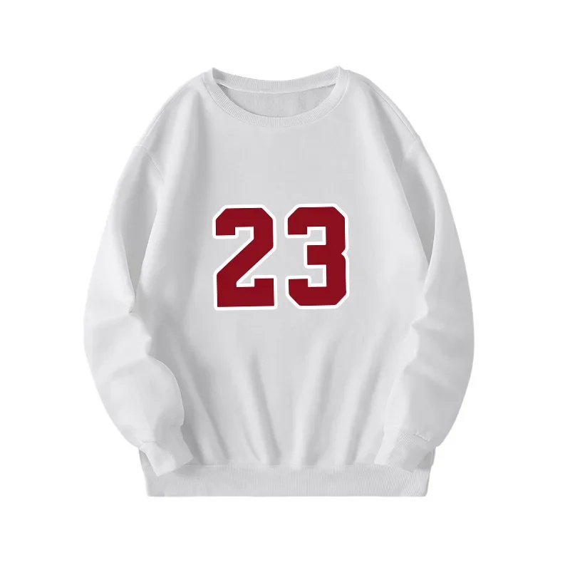 Womenโs Pullover Printing Outdoors Simplicity Sweatshirt Fashion Casual Daily High Quality Tracksuit Street Black White Clothing