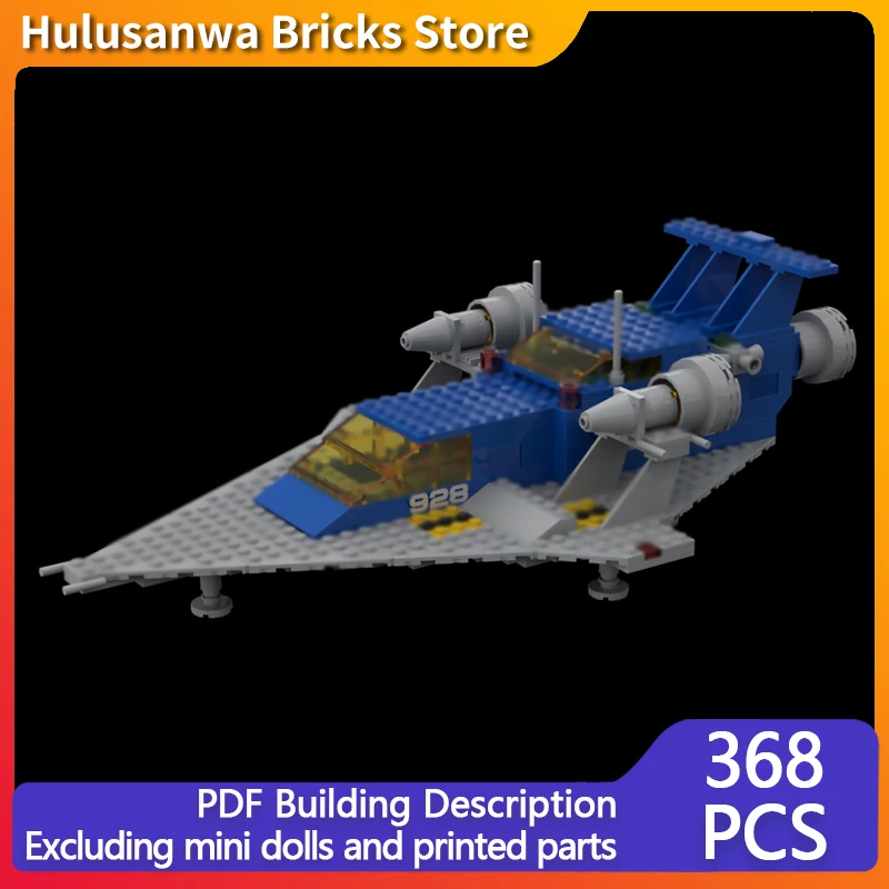 

Classic Vehicle Spaceship Model MOC Building Bricks War Equipment Modular Technology Gifts Holiday Assemble Children Toys Suit
