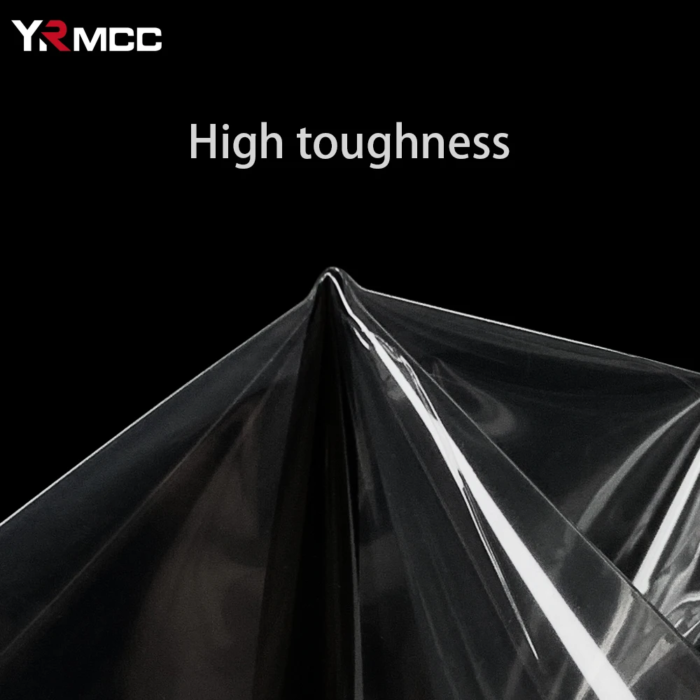 Pegatina transparente para coche, película protectora para espejo retrovisor, para manija de engranaje, piezas de automóvil autoadhesivas impermeables