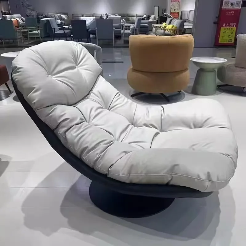 تصميم كراسي غرفة المعيشة الفاخرة قطب الحديثة رقيق الشمال كراسي مريحة كسول نفث الاسترخاء Sedie Da Soggiorno أثاث المنزل #1
