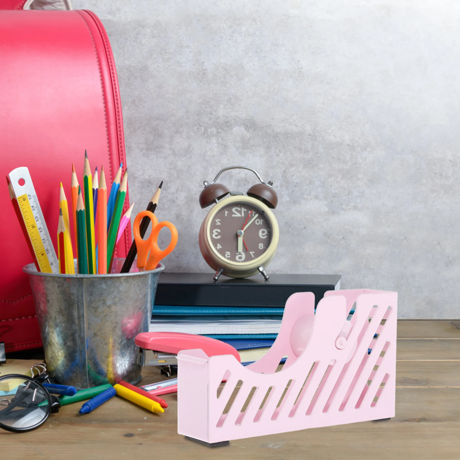 

Tape Holder Office Accessories Desk Wrought Iron Dispenser for Painters Heavy Duty