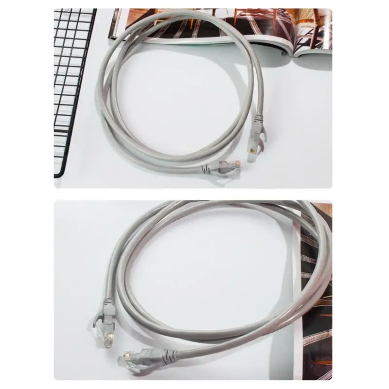 R53C Reliable RJ45 Networking Cable Cat6 Ethernet Patches Cable for Gaming and Office Equipment Connection 1000Mbps Speed
