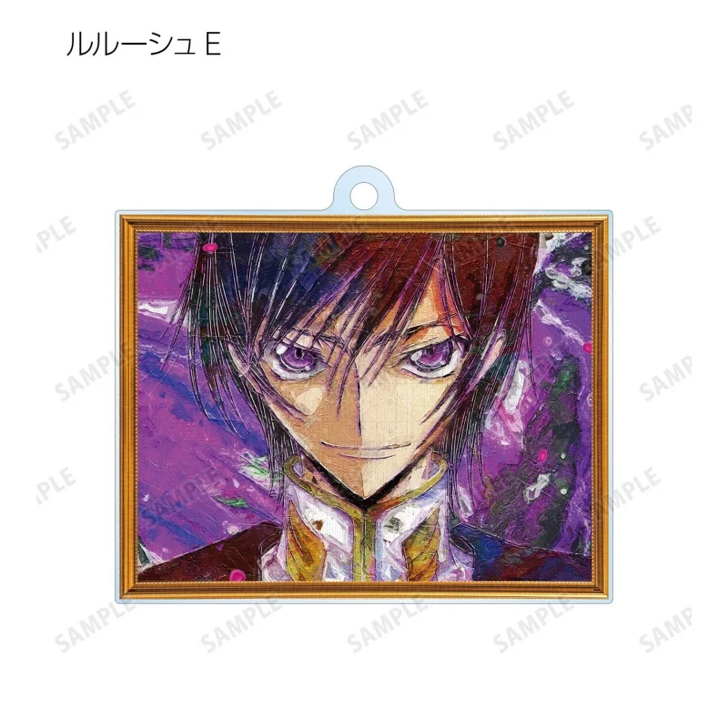 Code Geass: Lelouch of the Rebellion HOT ANIME Hand-painted Acrylic Figure Keychain Bag Charms Backpack Pendant