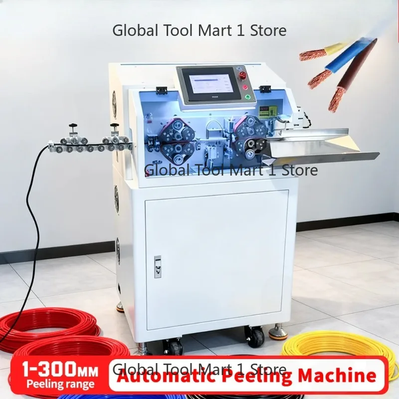 Automatic Industrial Computer Intelligent Cable Manufacturing Equipment Wire Cutting Stripping Machine ,Multi core sheathed wire